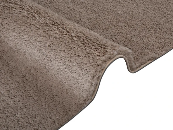 Soft Plain Bej Dikdörtgen Halı 150x230cm - Resim 3