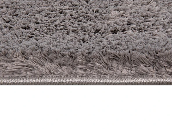 Soft Plain Gri Dikdörtgen Halı 150x230cm - Resim 4