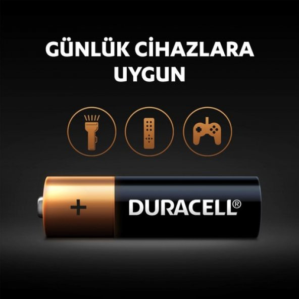 DURACELL BASİC KALEM PİL 6 LI AA*10 - Resim 5
