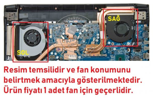 Casper Nirvana C900.7700-8TG0X Notebook Fan (Sol) - Resim 4