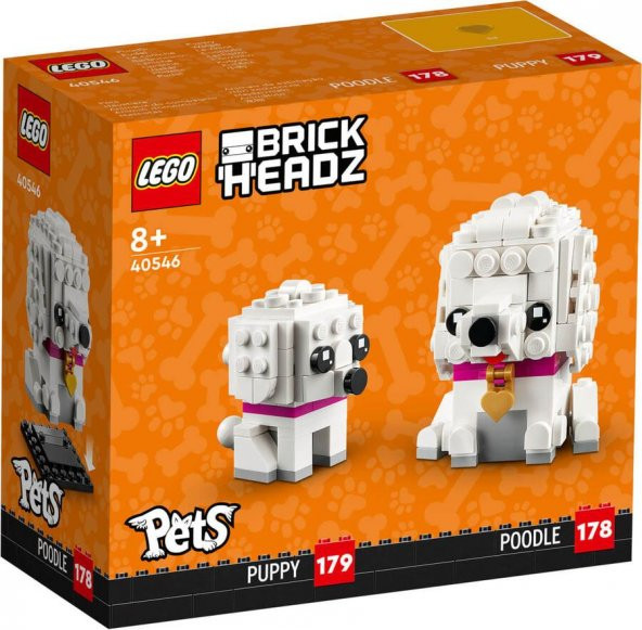 LEGO BrickHeadz 40546 Poodles ürün görseli 1