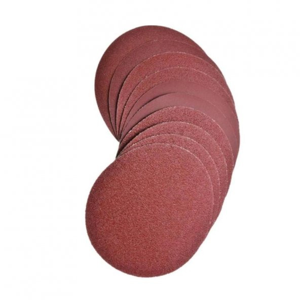 Cırt Zımpara 125 mm Spiral Avuç Taşlama (Karma Paket) 60 Adet ürün görseli 1