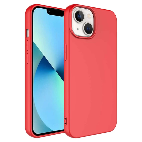 Vendas iPhone 14 (iPhone 14 Uyumlu) W-Lansman Serisi İçi Kadife İpek Dokulu Lansman Kılıf + Seramik Nano Ekran Koruyucu ürün görseli 1