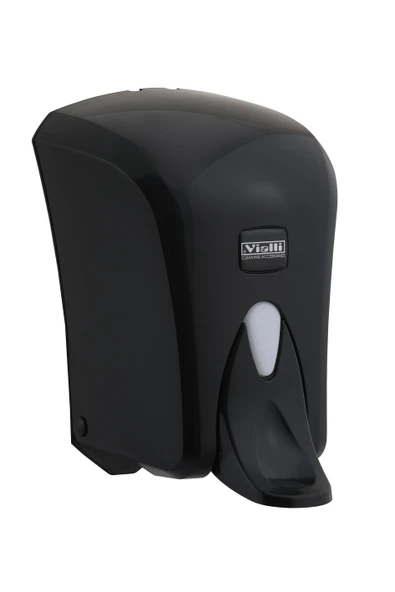 Omnipazar Vialli F6MB Medical Köpük Sabun Dispenseri 1000 ml Siyah ürün görseli 1