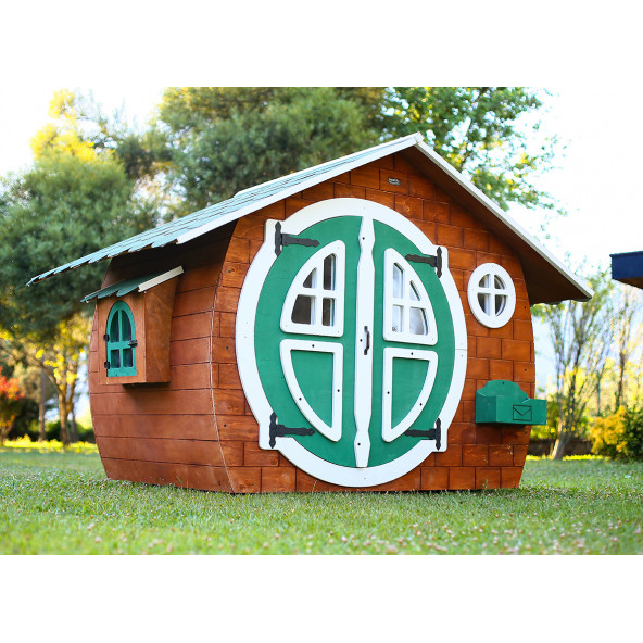 MANDU Ahşap Çocuk Oyun Evi (Playhouse) Hobbit ürün görseli 1