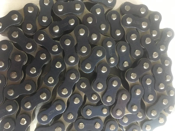 MOTOSİKLET 428H CUP CG TEKER ZİNCİRİ 110L KALIN FLC ürün görseli 1