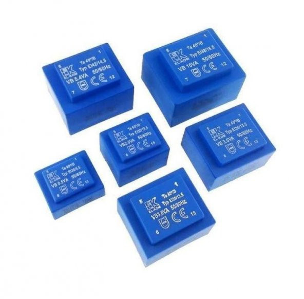 Trafo El-Kom 3,5VA 24v mavi RN138427 ürün görseli 1