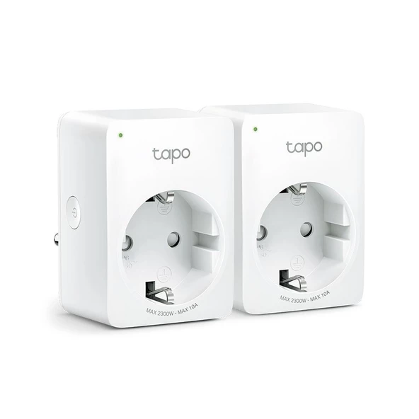 TP-LINK Mini Smart Wi-Fi Socket 2-pack TAPO-P100-2P ürün görseli 1