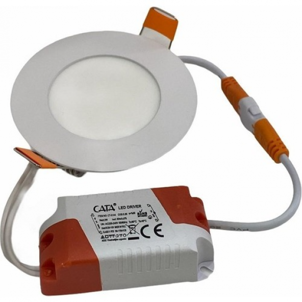 Cata 5 Adet Ct 5146 Cata 9 W LED Spot Armatür Günışığı 3000K ürün görseli 1