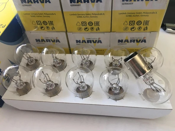 NARVA 12V 21/5 STANDART 1016 AMPUL 10 lu KUTU ürün görseli 1