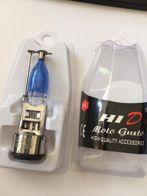 AMPUL 12V35/35 ROKET MAVİ IŞIK OEM - Resim 2