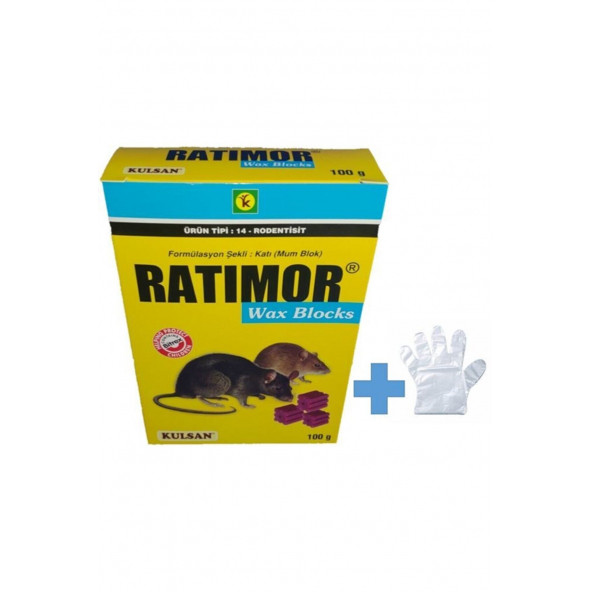 Ratimor Pasta Bait Hazır Fare Yemi 100 Gram ürün görseli 1