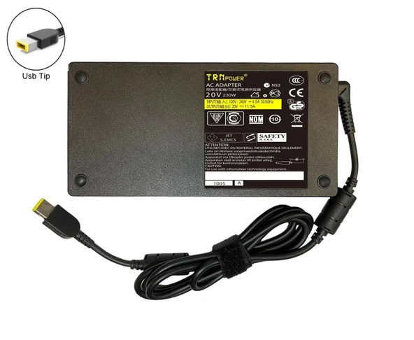 Lenovo Legion 230W 20V 11.5A Notebook Adaptör Şarj Aleti ürün görseli 1