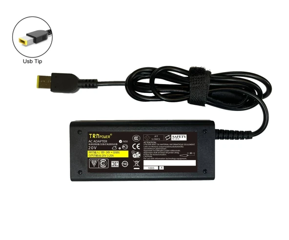 Lenovo Thinkpad X1 Carbon 4th Gen Type 20FB 20FC Notebook Adaptör Şarj Aleti ürün görseli 1