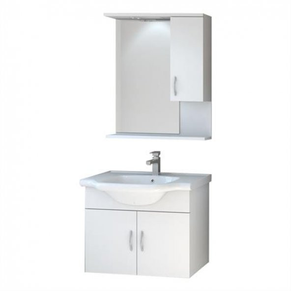 Denko Akyazı 65 cm MDF Banyo Dolabı Takımı ürün görseli 1