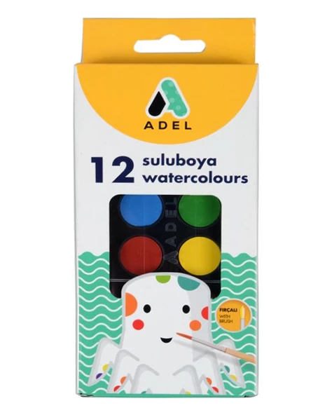Adel 4lü Boya Seti Resim Defteri Hediye - Resim 3