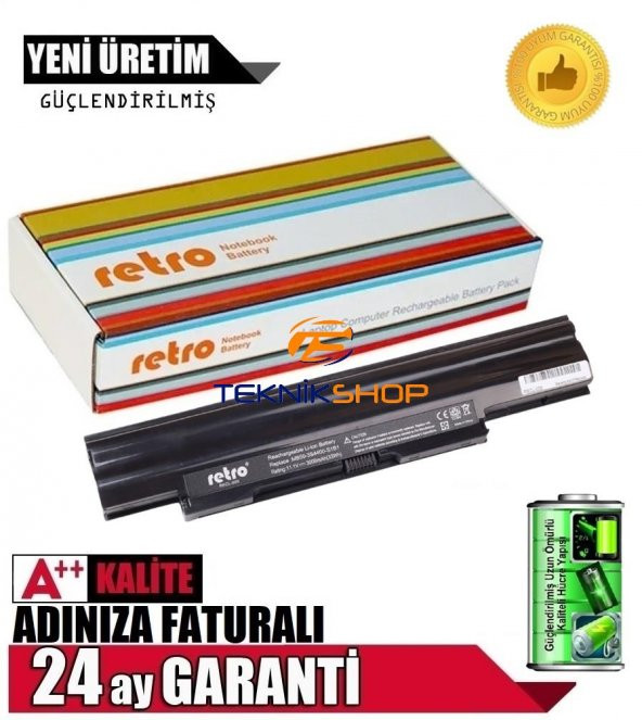 Casper MB50-3S5200-S1B1 Notebook Bataryası - Siyah 6Cell 65Wh ürün görseli 1