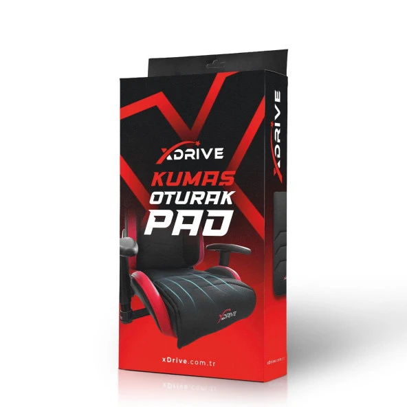 xDrive Premium Oturak Pad Kumaş Siyah ürün görseli 1