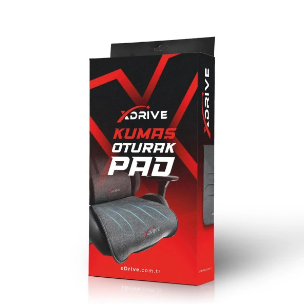 xDrive Premium Oturak Pad Kumaş Gri ürün görseli 1