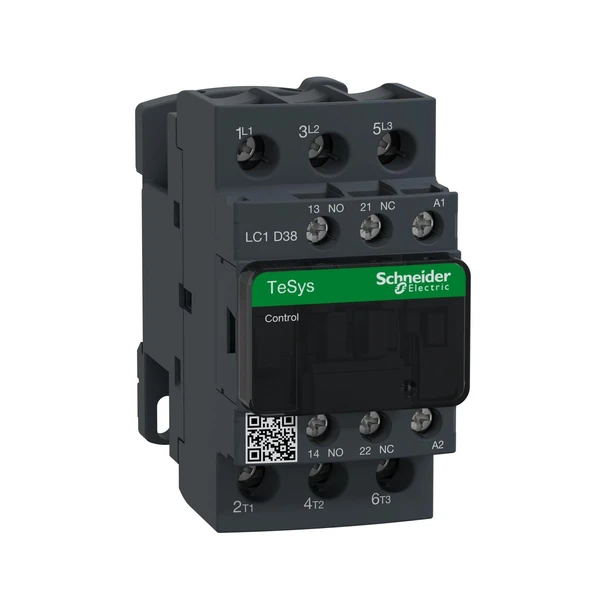 Schneider Electric LC1D38F7 TeSys D kontaktör - 3P(3 NA) - AC-3 - <= 440 V 38 A - 110 V AC bobin ürün görseli 1