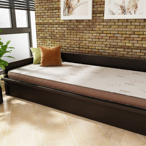 Mobpazar Sünger Yatak,Bamboo Ortopedik Sünger Yatak,80x180 cm, Yer Minderi,Balkon Minderi ürün görseli 1