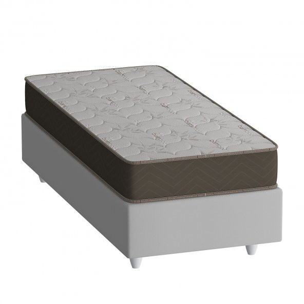 Mobpazar Basic Full Ortopedik Lux Bamboo Yaylı Yatak 75x200 cm - Resim 2