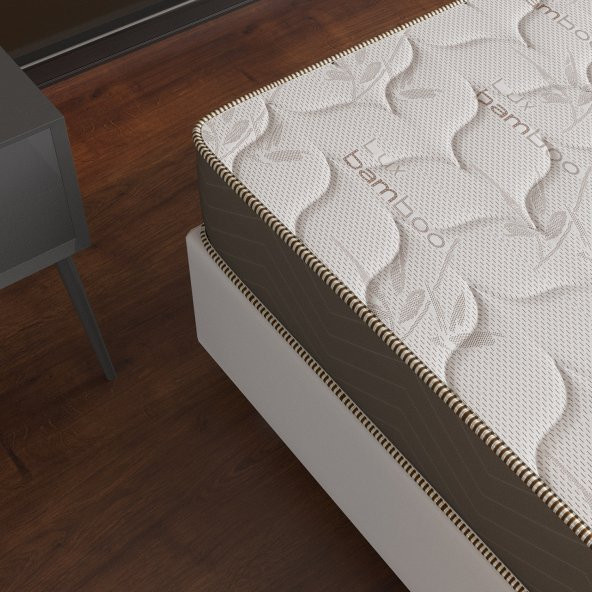 Mobpazar Basic Full Ortopedik Lux Bamboo Yaylı Yatak 100x200cm - Resim 4