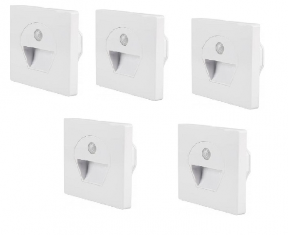 CATA 5 ADET CT-5170G 1W SENSÖRLÜ LEDLİ KORİDOR ARMATÜRÜ (GÜNIŞIĞI ürün görseli 1