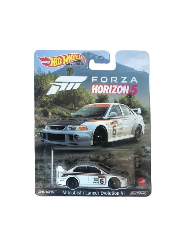 Hot Wheels Premium Mitsubishi Lancer Evolution VI DMC55 HCP11 ürün görseli 1