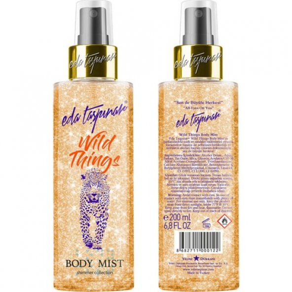 Eda Taşpınar Wild Things Bosy Mist 200 ml - Resim 3