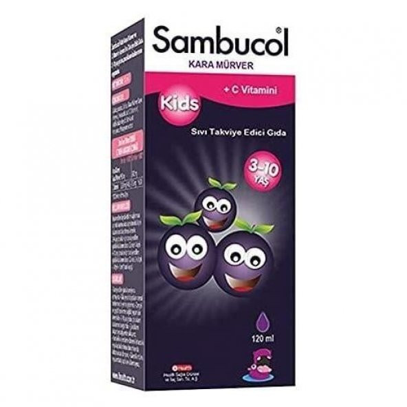 Sambucol Kids Likit 120 ml 8680287030109 ürün görseli 1