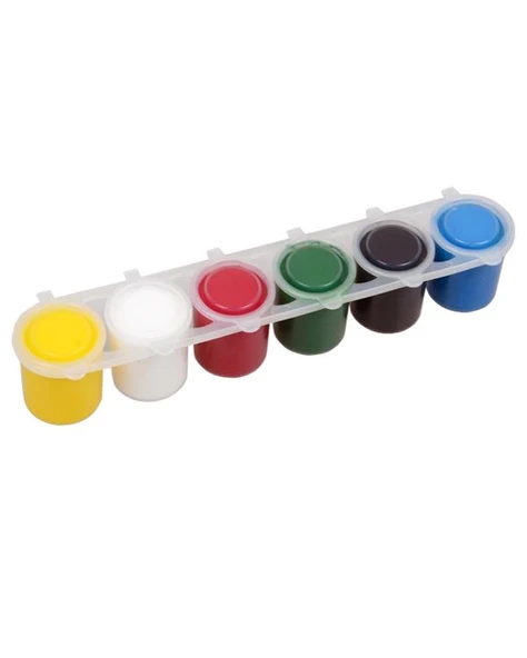 Lets 6 Renk Guaj Boya 6x25 ml - Resim 2
