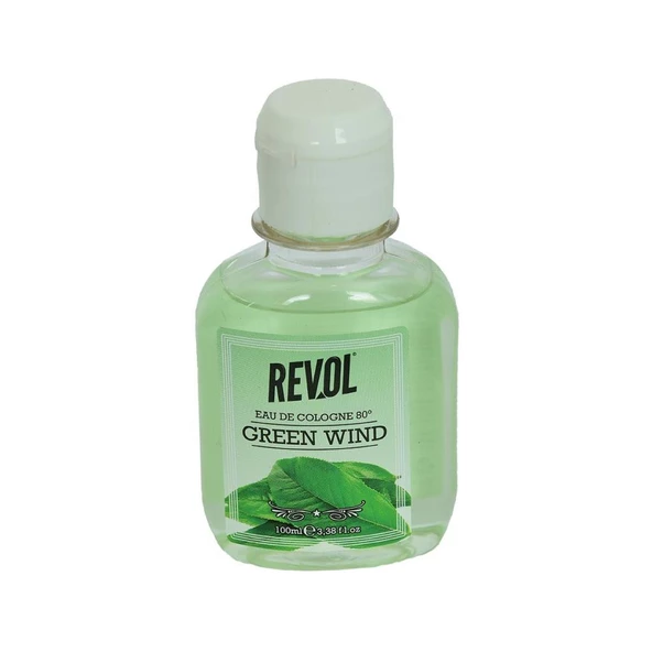 Revol Green Wind ED Cologne Yeşil Çay Kolonyası 80 Derece 100 ML ürün görseli 1