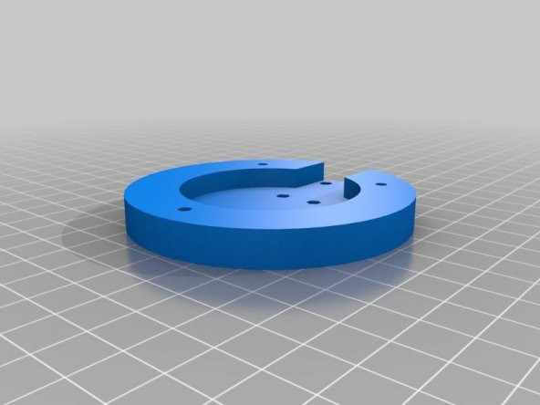 Klein Şişesi (Medium) Neopixel Tabanı Plastik Aparat - Resim 6