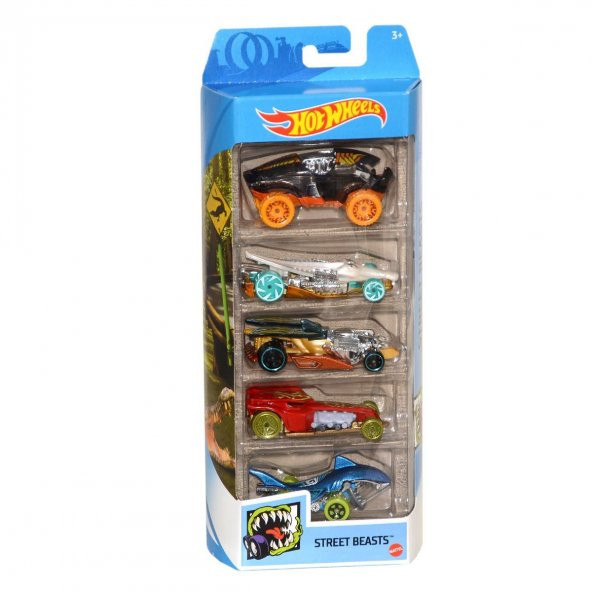 1806 Hot Wheels 5'li Araba Seti +3 yaş 1 - 31 Aralık - Resim 2
