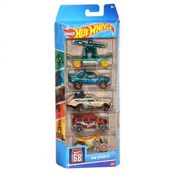 1806 Hot Wheels 5'li Araba Seti +3 yaş 1 - 31 Aralık - Resim 8
