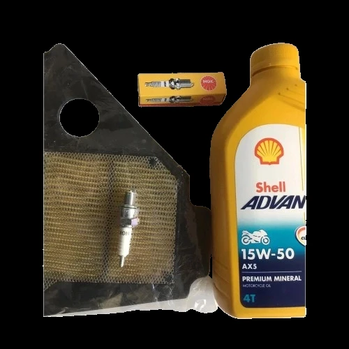 YBR PERİYODİK BAKIM SETİ YAĞ+FİLTRE+NGK BUJİ ürün görseli 1