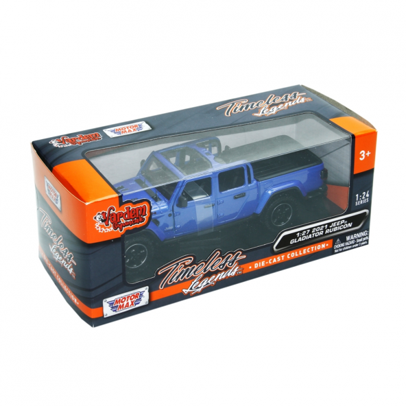 MM-79370 Jeep Gladitör Rubicon 2021 Model 1:24 - Resim 2