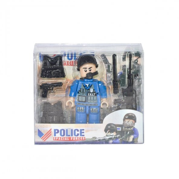 601-BP Küçük Polis Oyun Seti - Resim 6