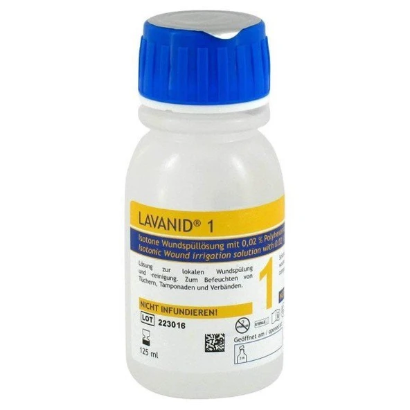 Lavanid Solüsyon Yara Antiseptiği 125ml ürün görseli 1