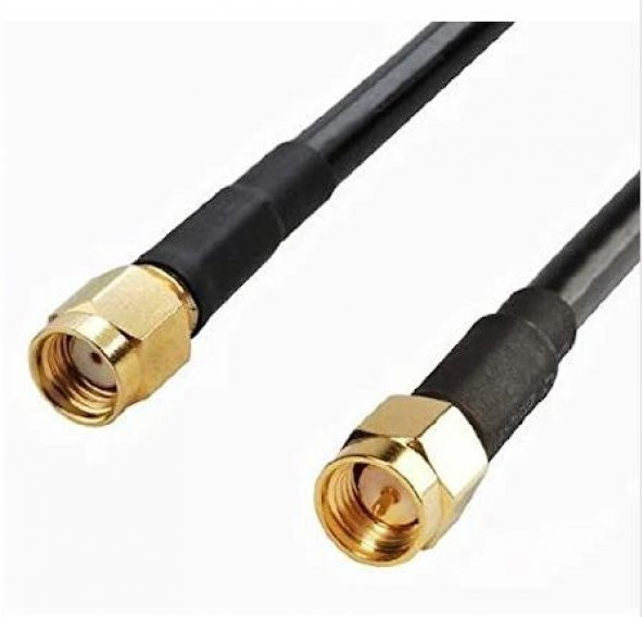 RG-58 RP SMA Erkek - SMA Erkek Kablo 1 Metre ürün görseli 1
