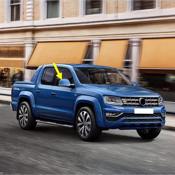 VW Amarok 2017-2022 Sağ Yan Dış Dikiz Aynası Üst Kapağı 7E1857528L ürün görseli 1