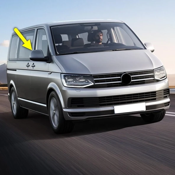 VW Transporter T6 2016-2019 Sağ Dikiz Aynası Üst Kapağı 7E1857528G ürün görseli 1
