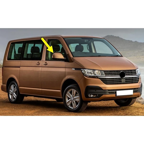 VW Transporter T6.5 2020-2022 Sağ Dikiz Aynası Üst Kapağı 7E1857528L ürün görseli 1