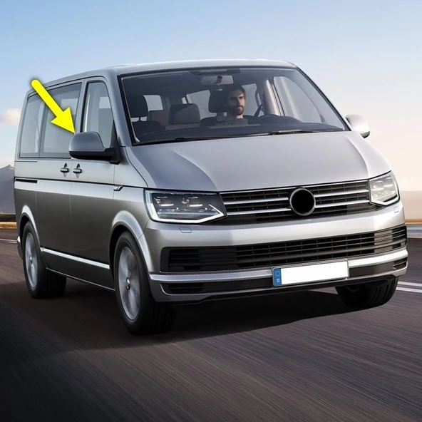 VW Caravelle T6 2016-2019 Sağ Dikiz Aynası Üst Kapağı 7E1857528G ürün görseli 1