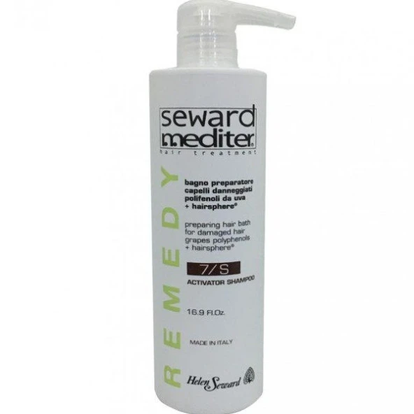 Helen Seward Mediter Remedy 7S Canlandırıcı Onarıcı Şampuan 500ml.. ürün görseli 1