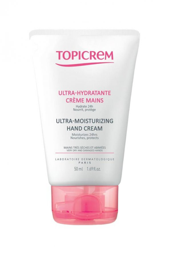 TOPICREM Ultra Moisturizing Hand Cream 50 ml ürün görseli 1