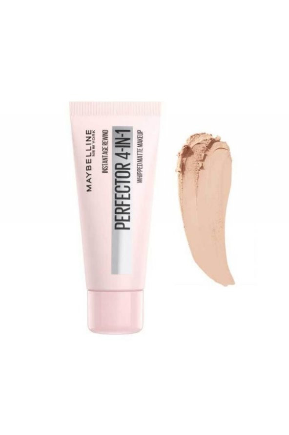 Maybelline New York Perfector 4in1 Whipped Make Up 02 Light Medium ürün görseli 1