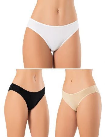 6 lı Paket Şahinler Bayan Modal Likralı Bikini Külot B3081 ürün görseli 1