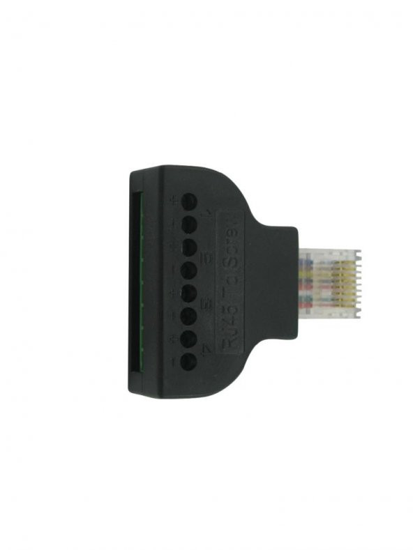RJ45 Klemensli Network Konnektör - Erkek - Resim 2